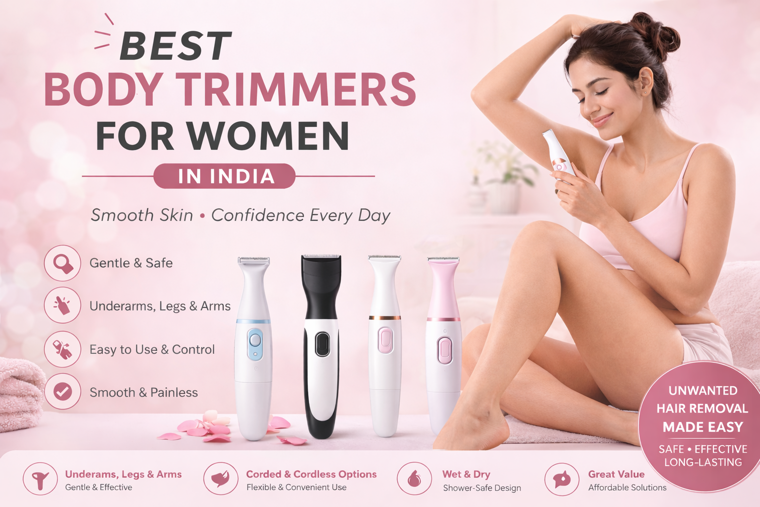 Best Body Trimmer for Women in India