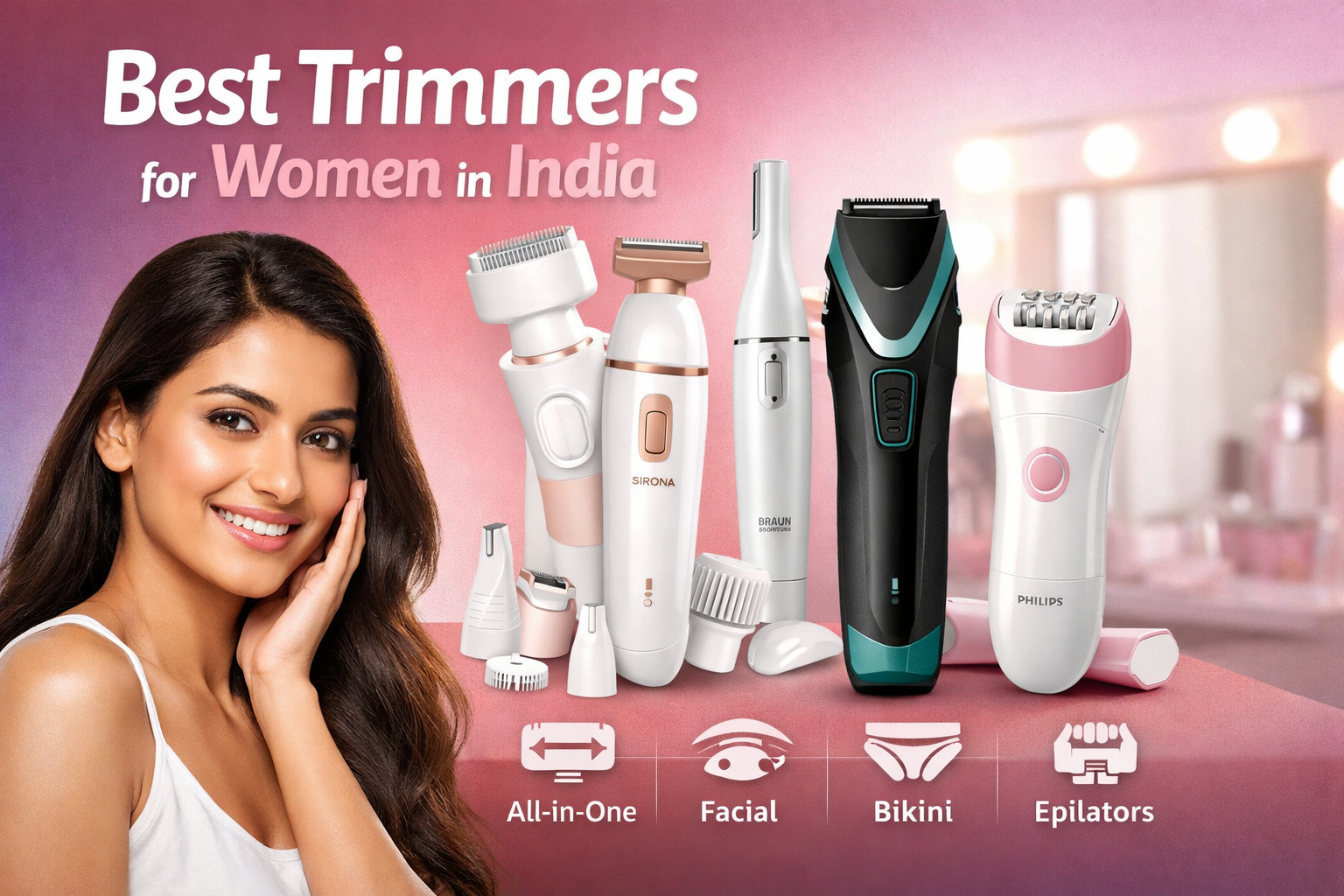 best trimmers for women in India